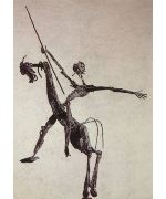 Sculpture Don Quichote de Jean Marc